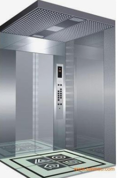 Thang máy nhỏ Fuji cho các tòa nhà thương mại Lan can 630KG SS304