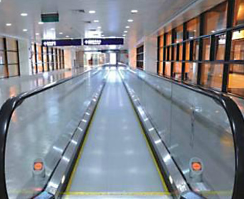 VVVF Drive Airport Lối đi bộ Di chuyển 11 Độ Thang cuốn Hành khách