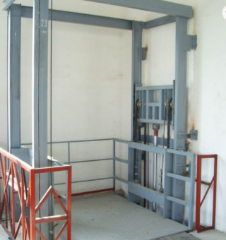 1000KG 10 tấn Thang máy chở hàng Chuỗi thang máy thủy lực Máy nâng hàng hóa thủy lực