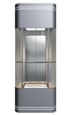 Thang máy toàn cảnh 1600KG AC VVVF