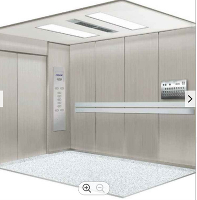 Thép không gỉ 304 Thang máy bệnh viện 800KG MRL Thang máy không hộp số