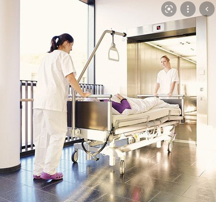 800KG 4.0m / s Giường bệnh Thang máy Bộ điều khiển VVVF Phòng máy Ít thang máy