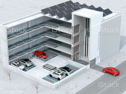 0,75m / s Bãi đậu xe Tòa nhà Thang máy Thang máy ICP AC VVVF Lực kéo