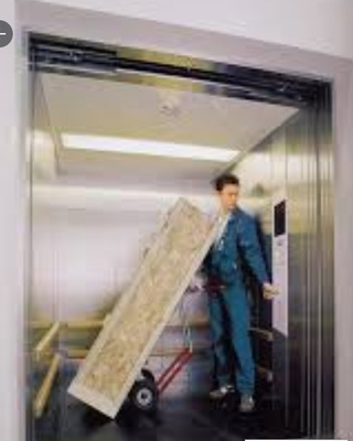 Thang máy công nghệ vận chuyển hàng hóa 2 tấn VVVF Điều khiển thang máy vận chuyển hàng hóa dọc