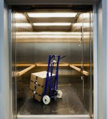 0.5m / s 2000KG Thang máy chở hàng cho nhà VVVF Drive hạng nặng