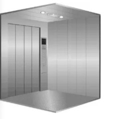 5000KG 2.0m / s Thang máy vận chuyển thủy lực bằng thép không gỉ Khắc gương
