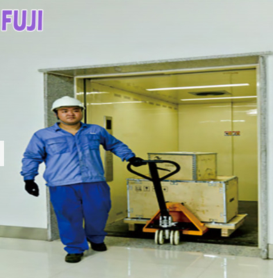 Thang máy nâng hàng thủy lực 4KW 0,4m / s Phòng máy ICP Ít hơn