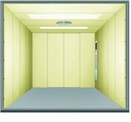 CE VVVF Inveter Freight Elevator 4KW Heavy Duty Thang máy