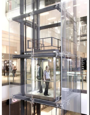 Bộ vi điều khiển MRL Thang máy không hộp số 1300KG 12 người Máy không có phòng
