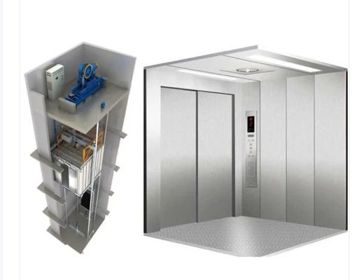 Bộ vi điều khiển MRL Thang máy không hộp số 1300KG 12 người Máy không có phòng