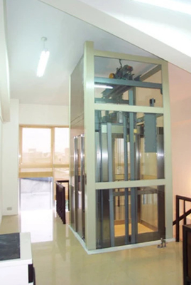 PM Không số kéo Thang máy MRL 1.0m / s 400KG 4 Thang máy chở khách